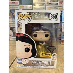 Funko Pop! Vinyl: Disney - Snow White - (Glitter) - Hot Topic (Exclusive) #350